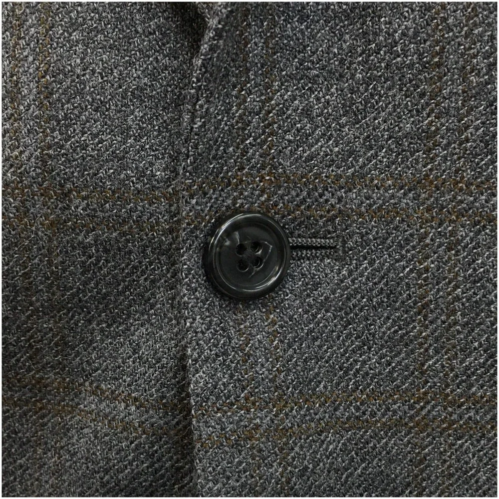 MICHAEL KORS Mens Blazer Sport Coat‎ Casual Jacket Size 44R Gray Wool Suit